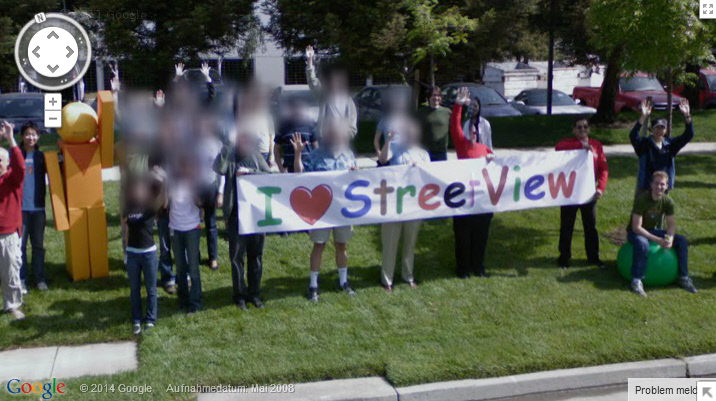 StreetView hat doch Freunde